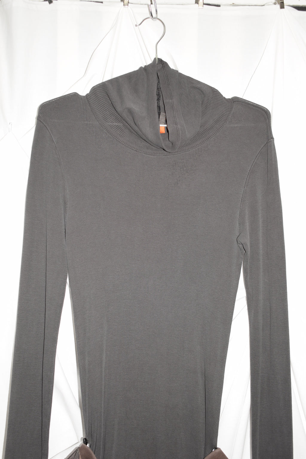 GREY TURTLE NECK BUBBLE DRESS by Cop Copine