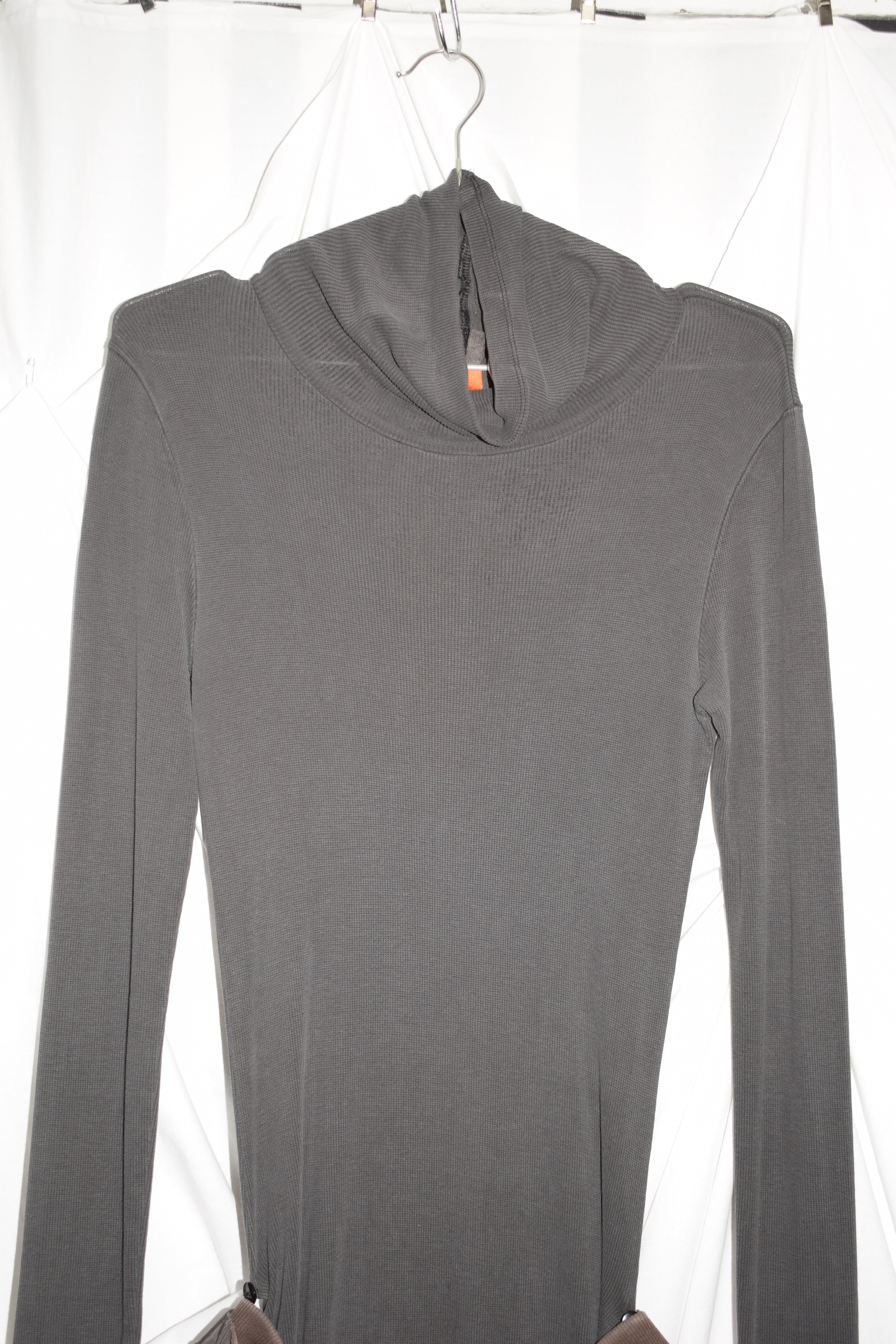 GREY TURTLE NECK BUBBLE DRESS by Cop Copine