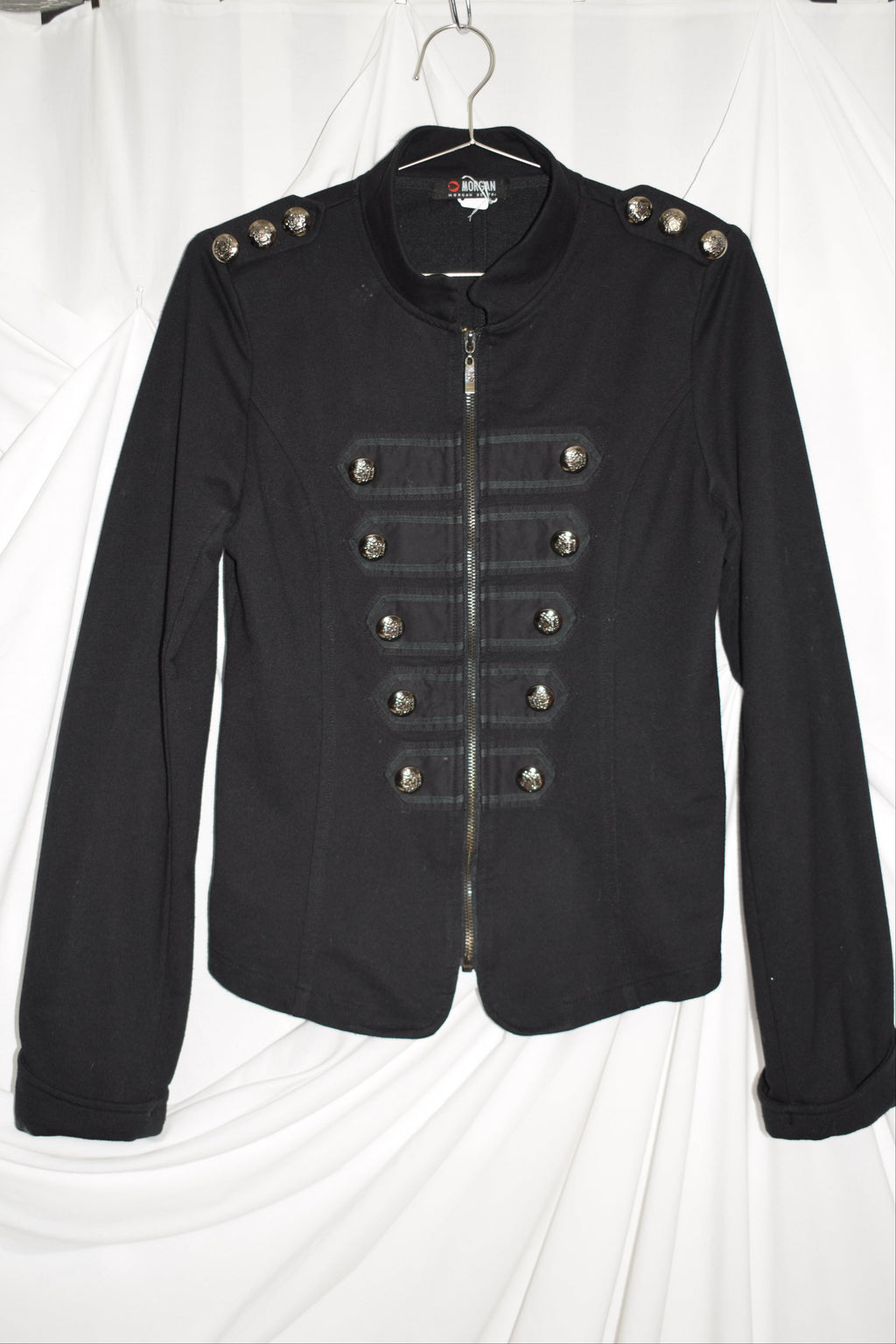 BLACK MILITARY JACKET