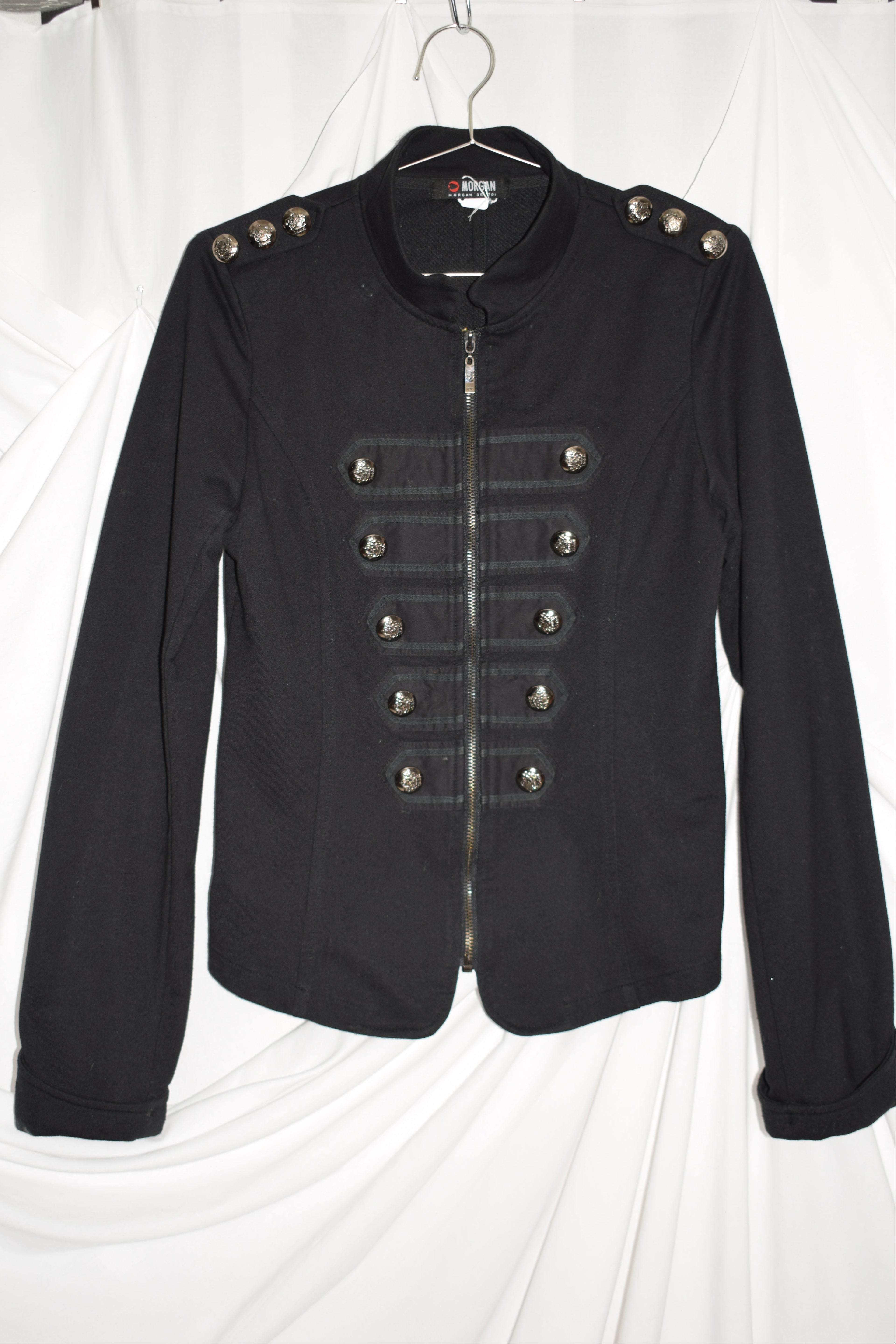 BLACK MILITARY JACKET
