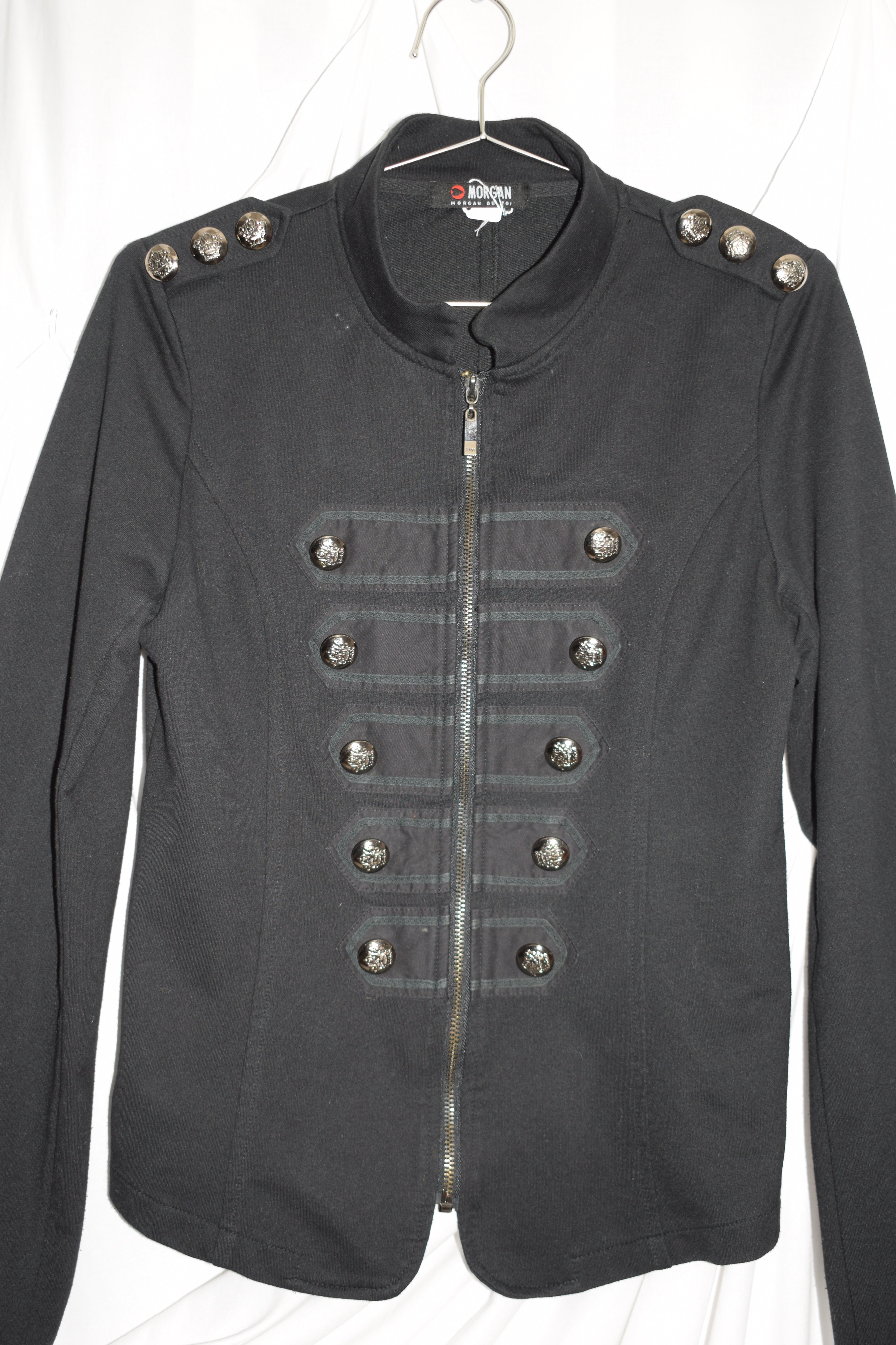 BLACK MILITARY JACKET
