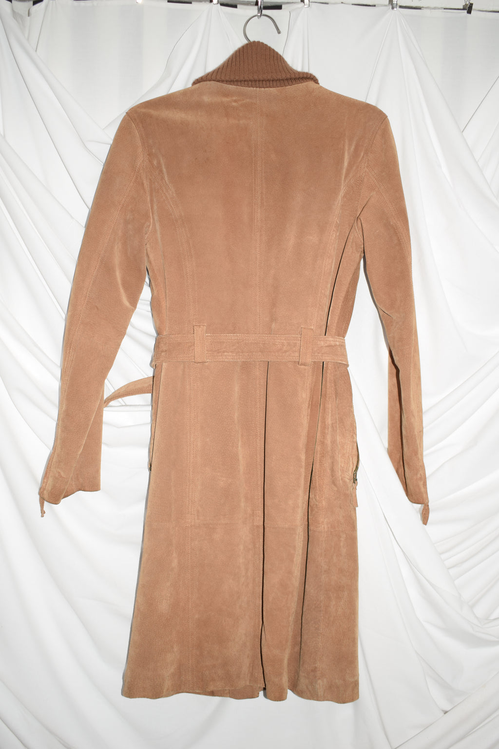 TAN SUEDE COAT