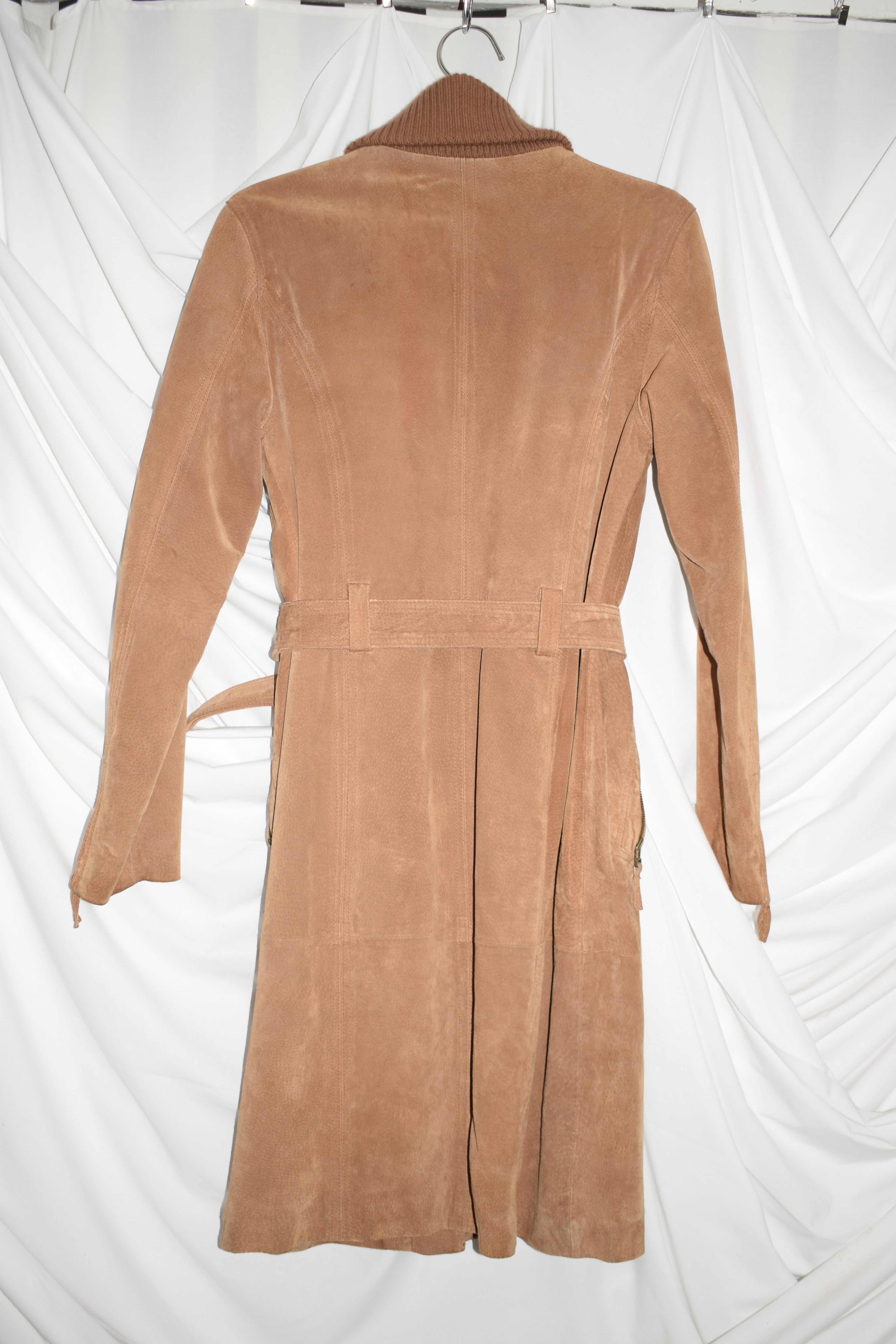 TAN SUEDE COAT