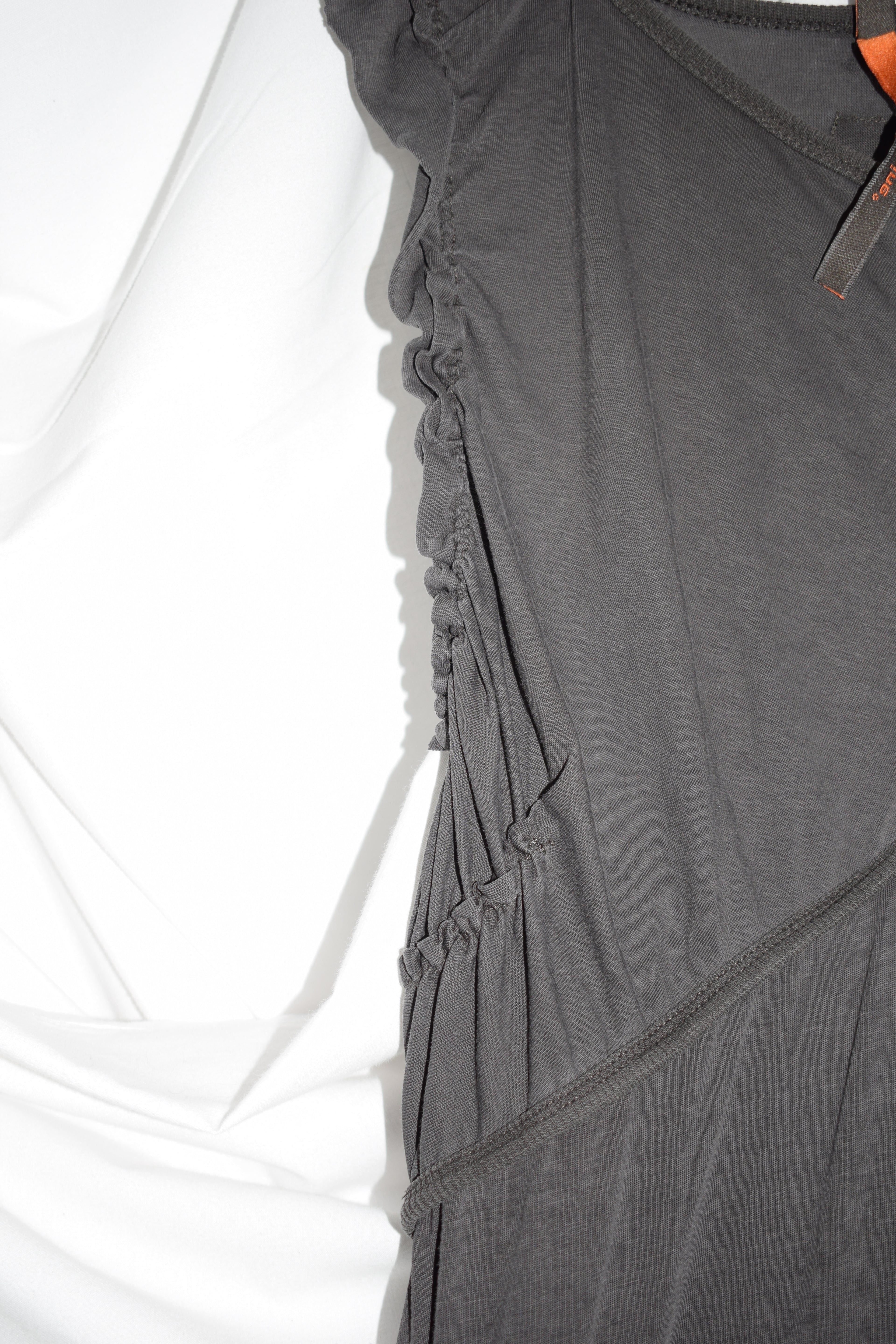 GREY ASYMMETRIC DRESS by Cop Copine