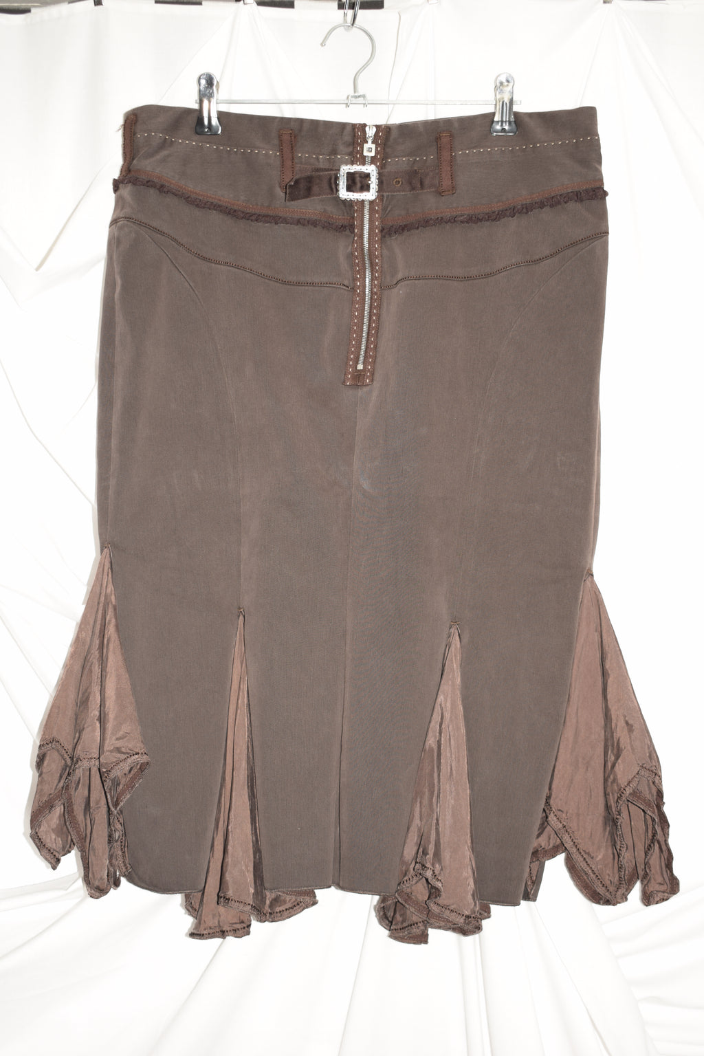 BROWN SKIRT by MFG