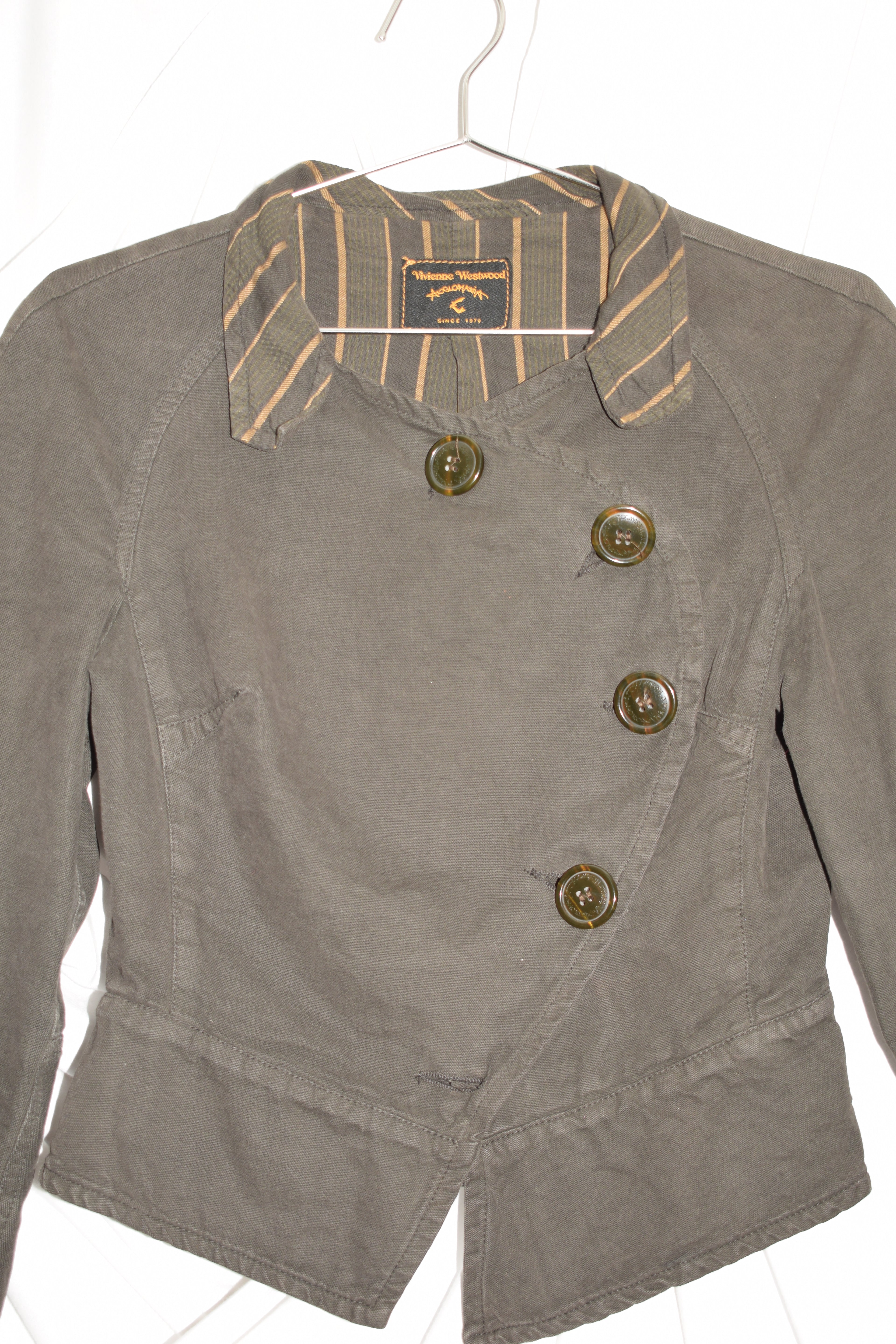 VIVIENNE WESTWOOD ASYMMETRIC BUTTON JACKET