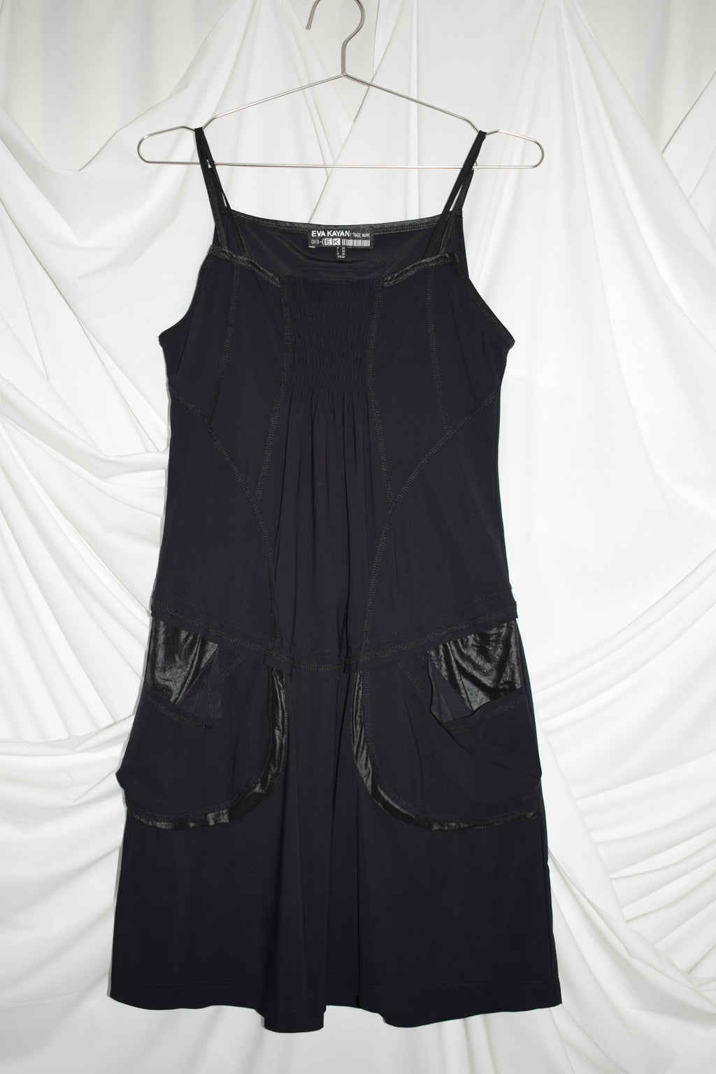 BLACK SLEEVELESS DRESS